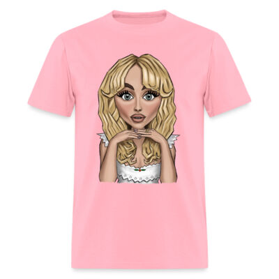 PLAYERA UNISEX DE SABRINA CARPENTER (PESO MEDIO 150 GR) Miniatura