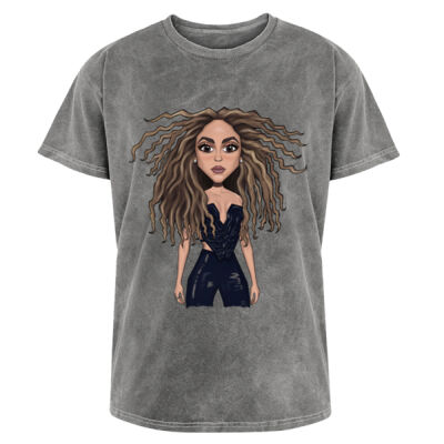 PLAYERA UNISEX DE SHAKIRA (PESO MEDIO 150 GR) Miniatura