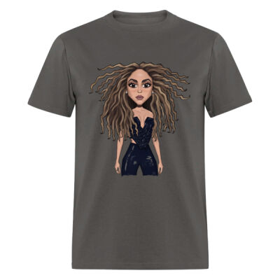PLAYERA UNISEX DE SHAKIRA (PESO MEDIO 150 GR) Miniatura