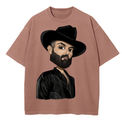 PLAYERA UNISEX DE CARÍN LEÓN (PESO MEDIO 150 GR) Miniatura