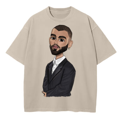 PLAYERA UNISEX DE MANUEL TURIZO (PESO MEDIO 150 GR) Miniatura