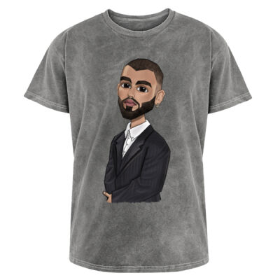 PLAYERA UNISEX DE MANUEL TURIZO (PESO MEDIO 150 GR) Miniatura