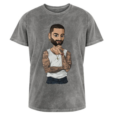 ALGODÓN PEINADO MINERAL WASH (DELGADA Y SUAVE) Miniatura