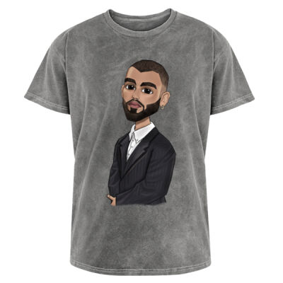 ALGODÓN PEINADO MINERAL WASH (DELGADA Y SUAVE) Miniatura